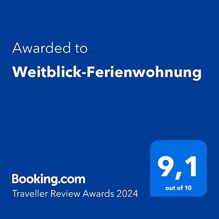 Weitblick-Ferienwohnung Eisenach Dış mekan fotoğraf