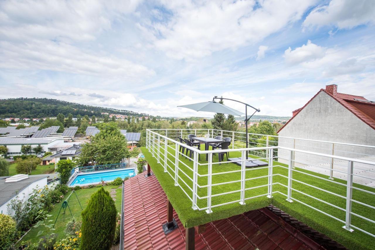 Weitblick-Ferienwohnung Eisenach Dış mekan fotoğraf